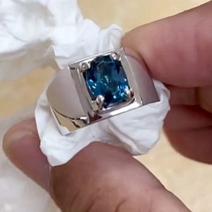 انگشتر توپاز مردانه کد ۱۱۹۰۷