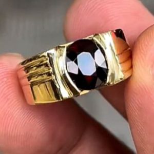 انگشتر گارنت طبیعی کد ۱۱۹۳۶