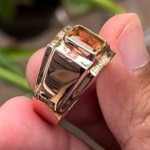 انگشتر سیترین طبیعی کد ۱۱۹۳۸