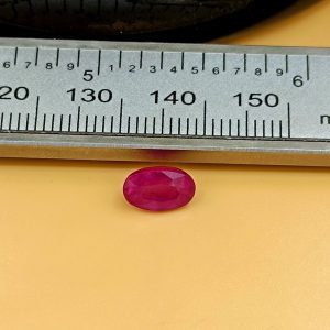 نگین یاقوت سرخ طبیعی آفریقایی کد ۱۱۹۴۱