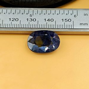 نگین یاقوت کبود طبیعی آفریقایی کد ۱۱۹۴۲