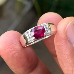 انگشتر یاقوت سرخ اصلی کد ۱۱۹۵۳