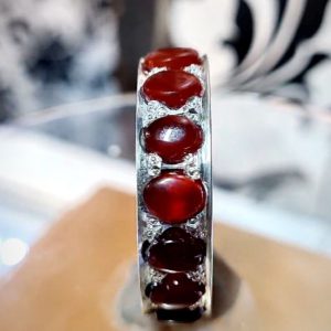 انگشتر عقیق یمنی کد ۱۱۹۶۳