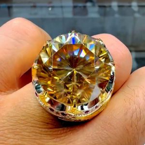 انگشتر موزانایت مردانه کد ۱۱۹۷۰