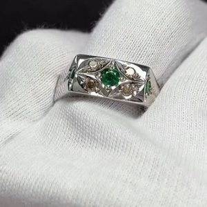 انگشتر زمرد زامبیا کد ۱۲۰۰۷