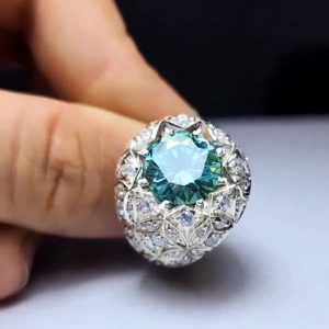 انگشتر موزانایت مردانه کد ۱۲۰۷۱