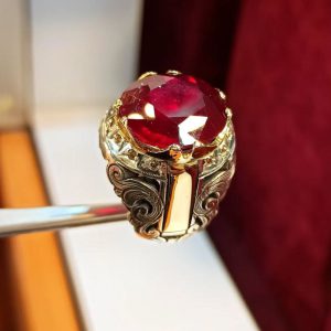 انگشتر یاقوت سرخ کد ۱۲۰۹۷