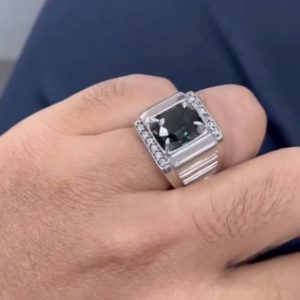 انگشتر توپاز مردانه کد ۱۲۱۳۴