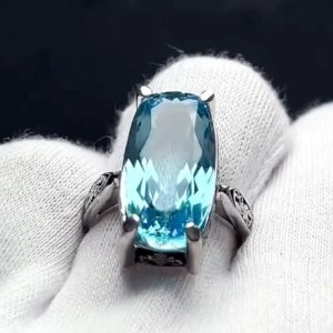 انگشتر توپاز مردانه کد ۱۲۱۴۳