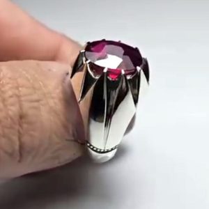 انگشتر یاقوت سرخ کد ۱۲۱۵۷