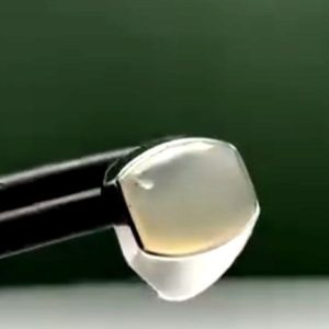 انگشتر عقیق یمنی نباتی رنگ کد ۱۲۱۸۳