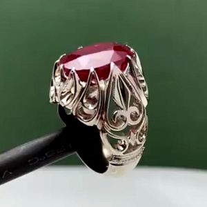 انگشتر یاقوت سرخ کد ۱۲۱۸۵