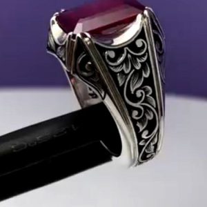 انگشتر یاقوت سرخ کد ۱۲۱۸۶