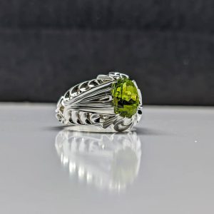 انگشتر زبرجد مردانه کد ۱۲۱۹۴